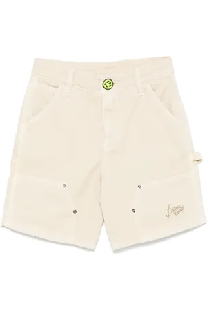 BARROW Logo-embroidered shorts