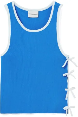 Claudie Pierlot Bow-detail tank top