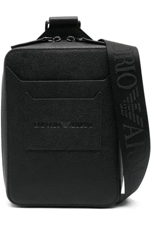 Emporio Armani Leather messenger bag
