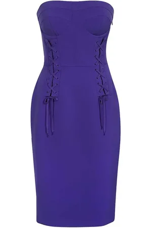 Moschino Corset-style midi dress