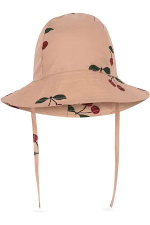 Konges Sløjd Check-print sun hat