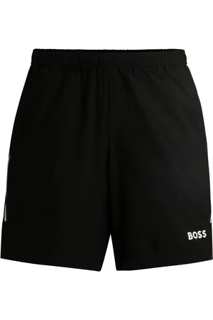 HUGO BOSS Logo-print track shorts
