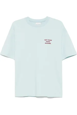 Drôle de Monsieur Slogan-print T-shirt