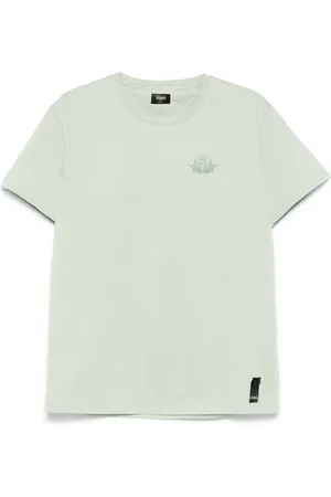 Fendi Logo-embroidered T-shirt