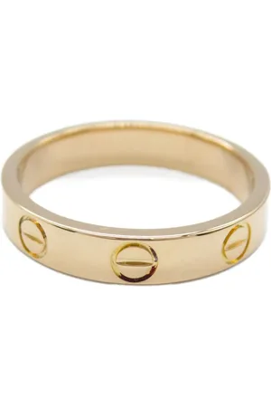Cartier 2010s 18K rose mini Love ring