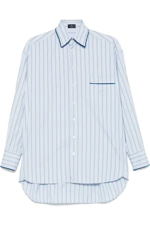 Etro Striped poplin shirt
