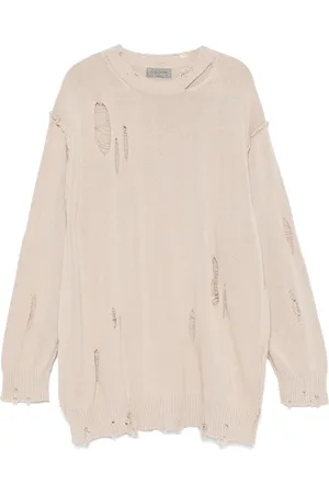 YOHJI YAMAMOTO Distressed sweater