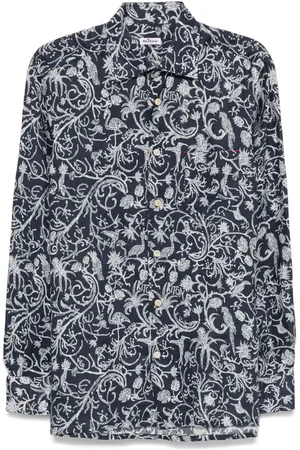 Kiton Floral-print shirt