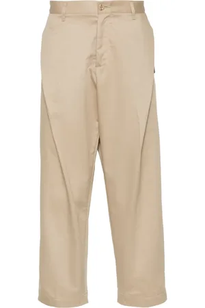 NEIGHBORHOOD Logo-patch chino trousers