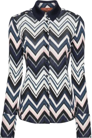 Missoni Zigzag-print cady shirt