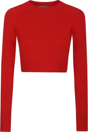 Sportmax Cropped ribbed top