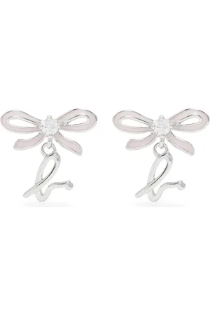 AGNÈS B. "wrapped in love" bow with B. earrings