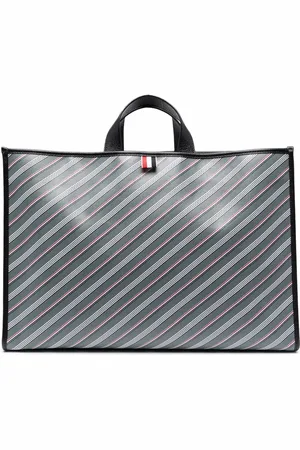 Thom Browne Monogram coated tote bag