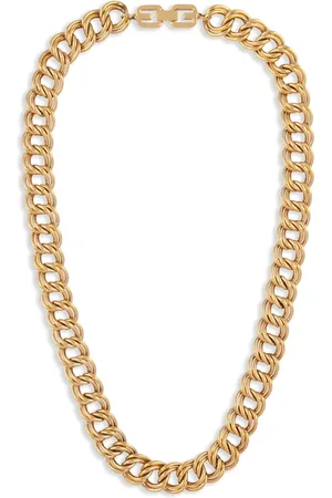 Givenchy 1980s double-chain necklace