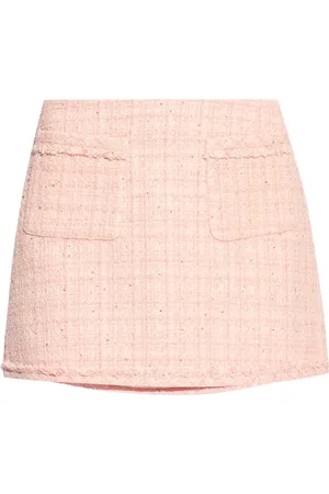 LOVESHACKFANCY Tweed skirt