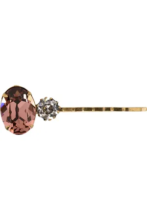 Jennifer Behr Crystal-embellished hair pin