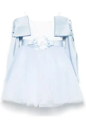 COLORICHIARI Floral-appliqu?? dress
