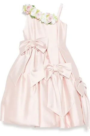 COLORICHIARI Floral-appliqu?? dress