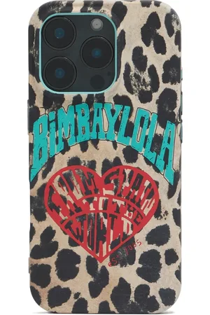 Bimba y Lola Leopard-print iPhone 15 Pro case