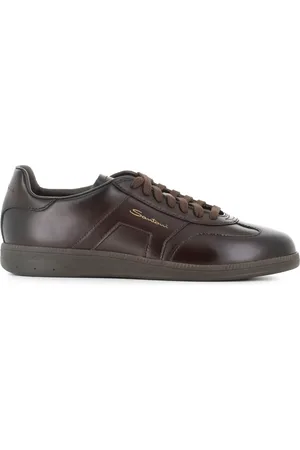 santoni Leather sneakers