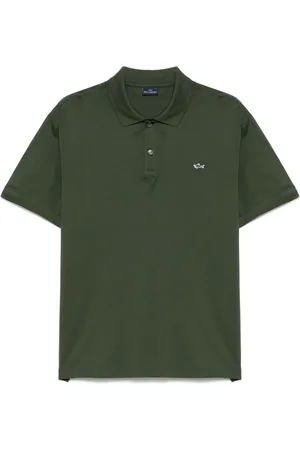 Paul & Shark Logo-patch polo shirt
