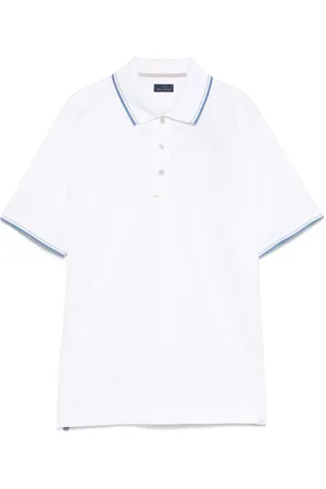 Paul & Shark Stripe-trim polo shirt