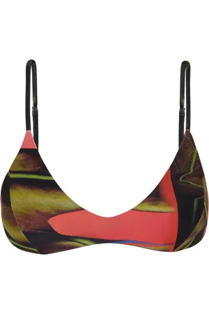 Lenny Niemeyer Abstract-pattern print bikini top