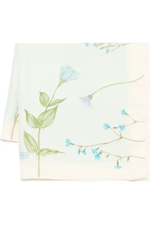 Salvatore Ferragamo 1990s floral-print scarf