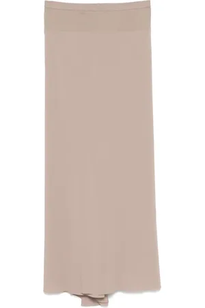 Rick Owens Calf Bias midi skirt