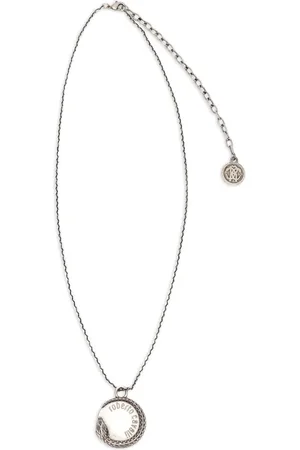 Roberto Cavalli Logo-charm necklace