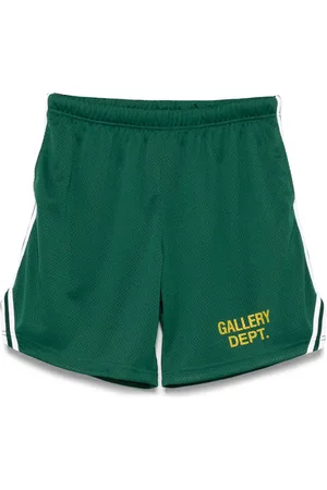 GALLERY DEPT. Logo-print track shorts