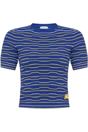 Burberry Sunflower Knight knitted top