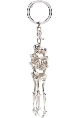 RAF SIMONS Skeleton steel keyring