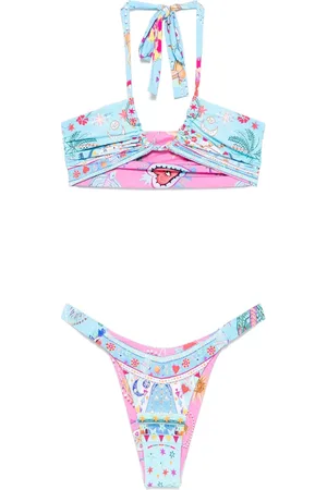 Camilla Reversible printed bikini