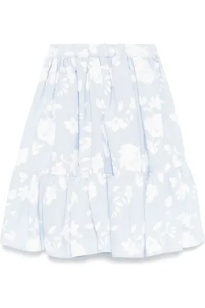 MISS GRANT Floral-print skirt
