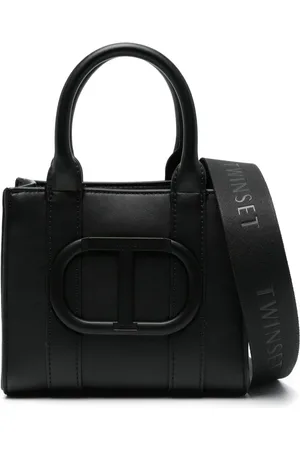 Twin-Set Logo-plaque tote bag
