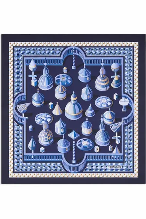 Salvatore Ferragamo Domes-print scarf