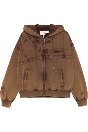 Feng Chen Wang Logo-embroidered hoodie