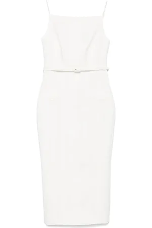 Roland Mouret Crepe tailored midi dress