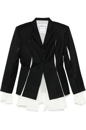 Rokh Cut-out layered blazer