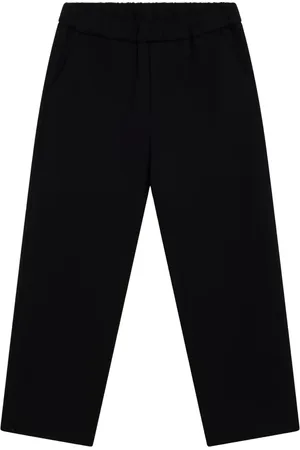 VERSACE Logo-patch trousers
