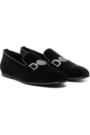 VERSACE Velvet loafers