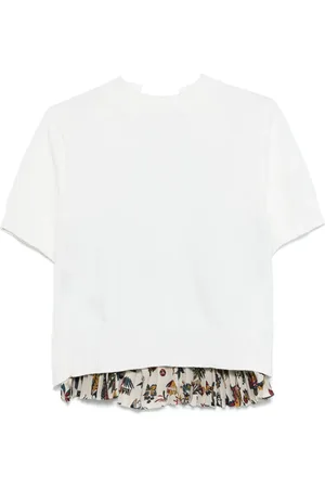 SACAI Panelled top