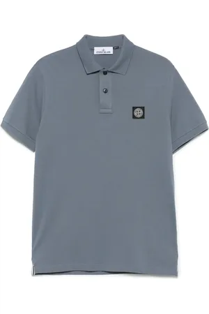 Stone Island Compass-patch polo shirt