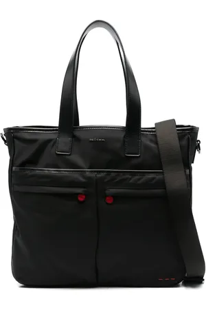Kiton Logo-plaque tote bag