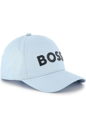 HUGO BOSS Logo-patch cotton baseball cap