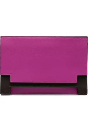 Hermès 2018 Evercolor Evergrain Multiplis clutch bag