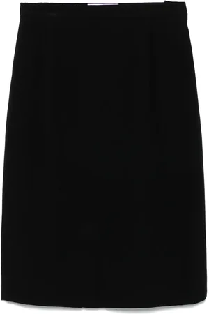 Givenchy X Alexander McQueen 1990s high-waisted skirt
