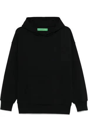 Garment Workshop Embroidered-logo hoodie