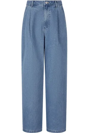 Studio Tomboy Pleat-detail wide-leg jeans